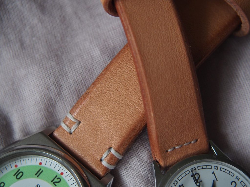 Skórzany pasek do zegarka