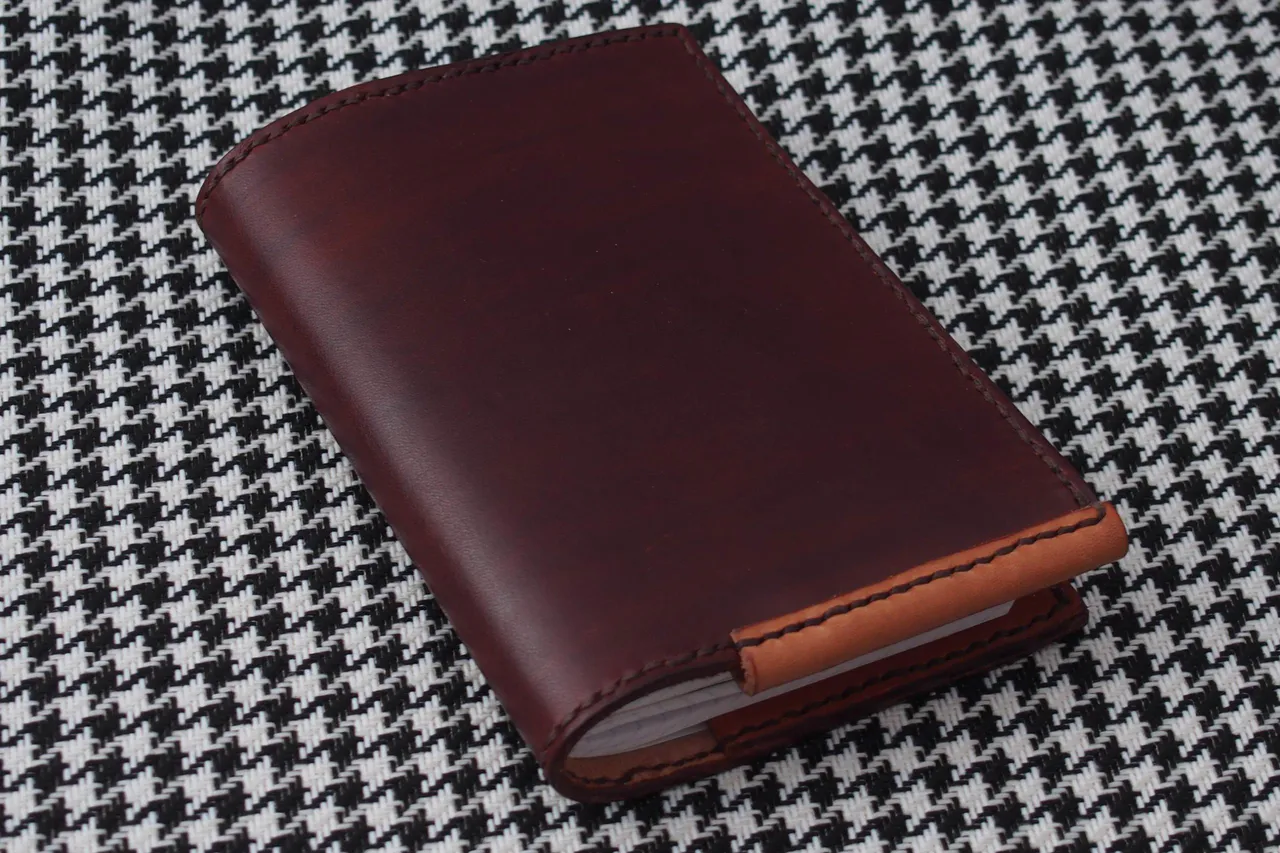 Okładka skórzana A6 na dwa zeszyty