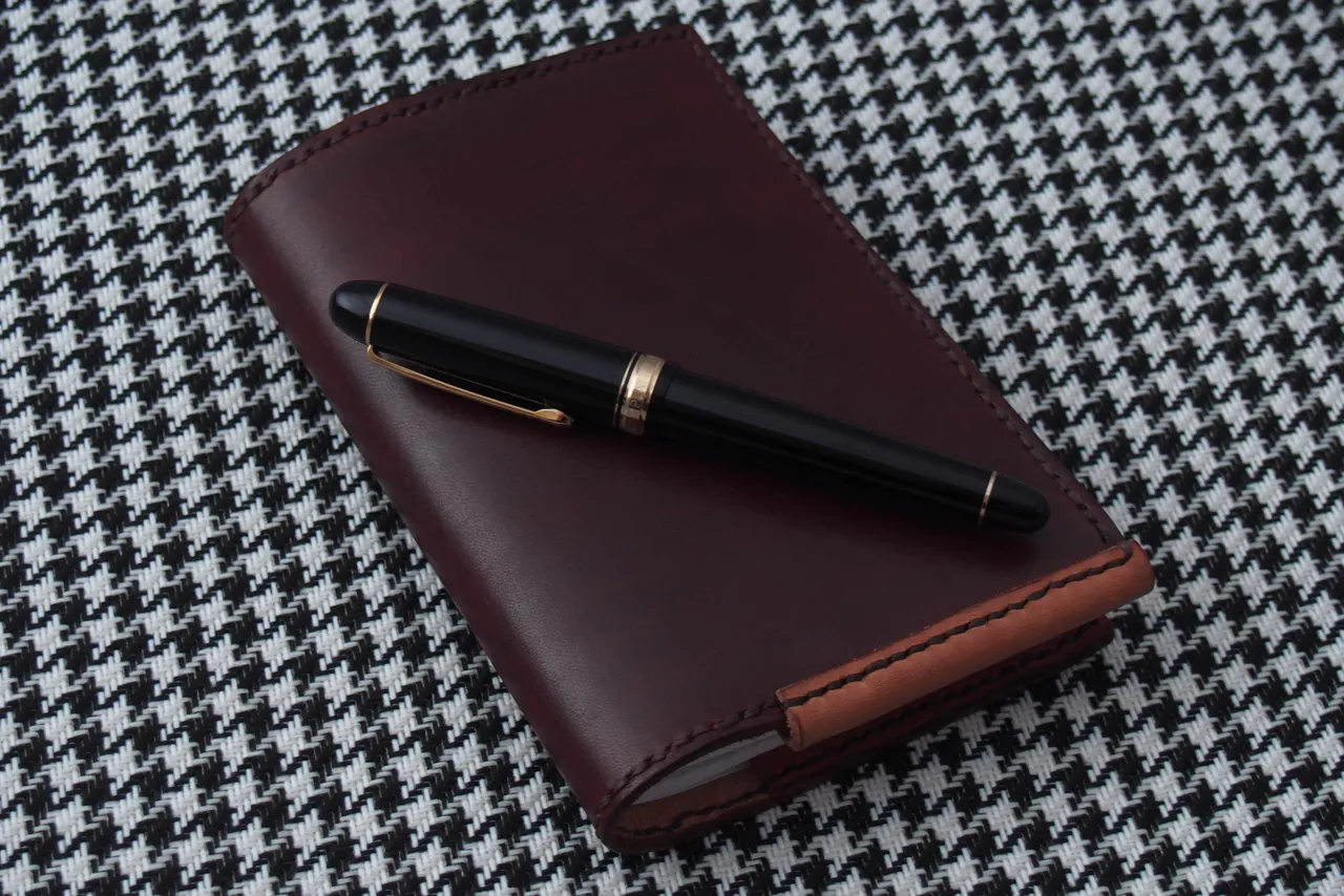 Okładka skórzana A6 na dwa zeszyty