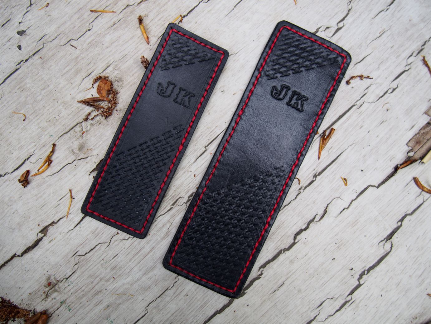 skórzana zakładka do książek