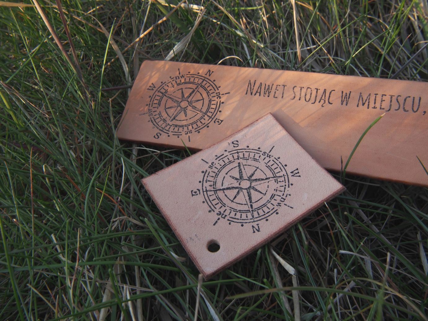 Skórzana zakładka do książek