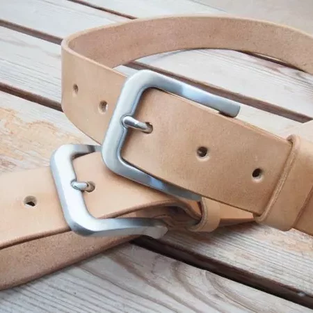 Pasek do spodni "Na całe życie" - kolor naturalny, surowy