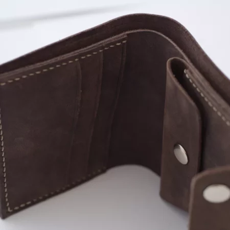 Portfel ręcznie robiony - crazy horse