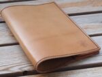 Skórzana okładka A5, na zeszyt, notatnik - naturalna