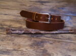 Pasek do spodni damski, cieńsza skóra, 30mm - obrazek 3