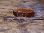 Pasek do spodni damski, cieńsza skóra, 30mm - obrazek 4