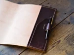 Skórzana okładka B5, na zeszyt lub kalendarz - obrazek 9