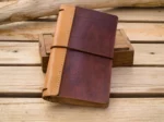 Skórzana okładka podróżnika, na notatnik midori lub Traveler's Notebook, 210 x 110