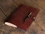 Skórzana okładka B5, na zeszyt lub kalendarz - obrazek 10
